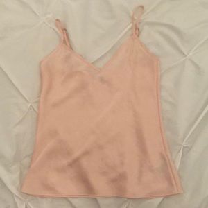 Aritzia/Wilfred blush pink camisole